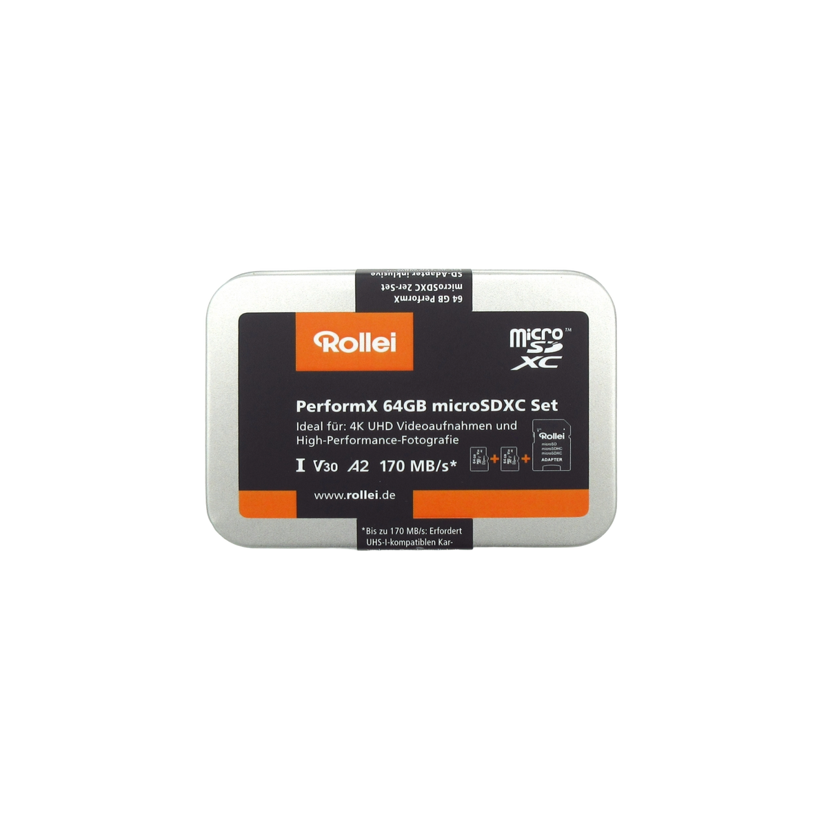 Storage card set | 2x64 GB | MicroSD XC